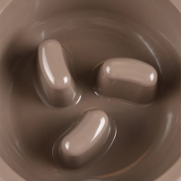 Flamingo Mangi Slowfeeder Bowl – Large Non-Slip Slow-Feeding Design, Promotes Healthy Eating