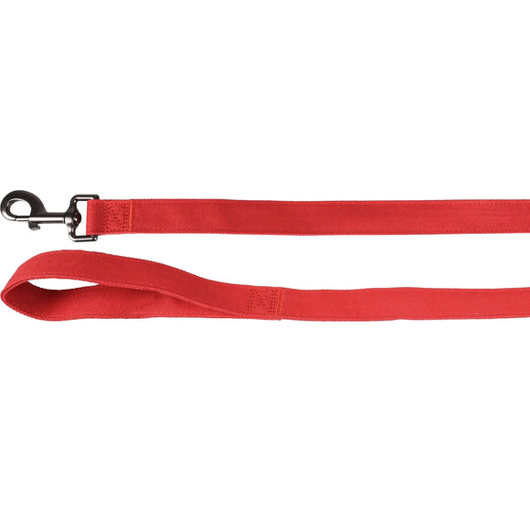 Flamingo Oxana Nylon Leash Red – Durable 130cm Lead with Secure Carabiner, 25mm Wide