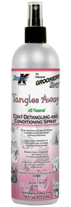 Double K Tangles Away Detangling Spray – 473ml, Fast-Acting Formula for Matted Hair, Premium Care