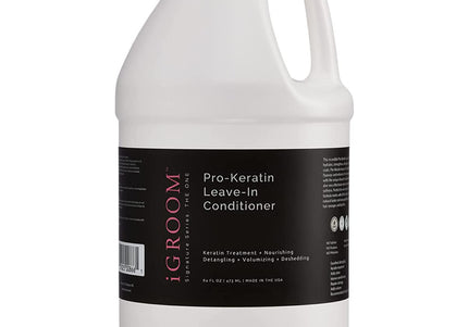 iGroom Pro-Keratin Leave-In Conditioner – Keratin-Enriched Formula, 1.9L, Nourishing and Smoothing