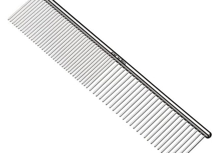 Andis Metal Grooming Comb 19cm – Durable Stainless Steel, Smooth Detangling Tool