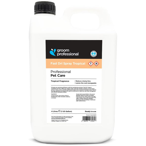 Groom Professional Fast Dri Tropical Coat Spray