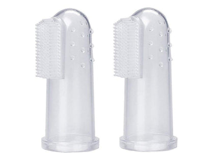 Artero Finger Toothbrush Set – Soft Silicone Finger Covers, Gentle Dual-Pack Cleaning Solution