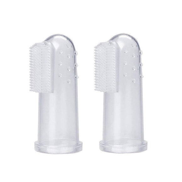 Artero Finger Toothbrush Set – Soft Silicone Finger Covers, Gentle Dual-Pack Cleaning Solution