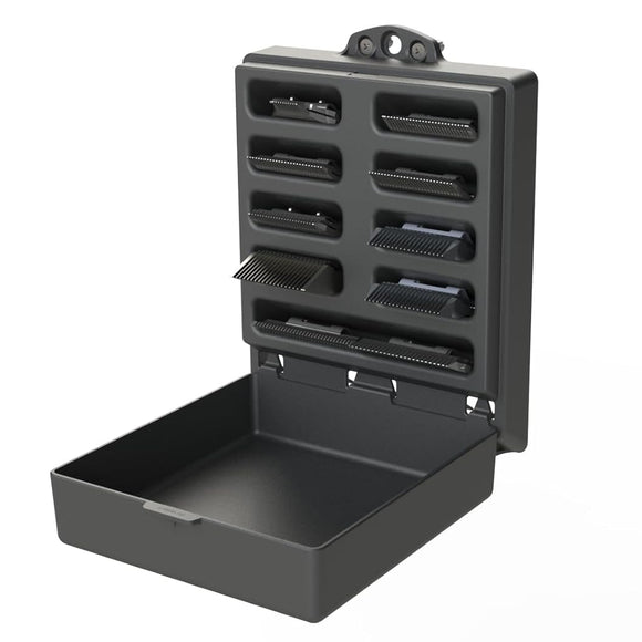 Double K The Kaddie Blade Storage and Washing Case, Ten Compartments