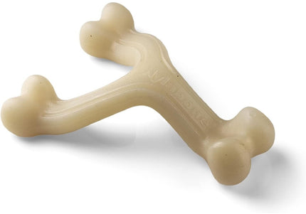 Nylabone Gourmet Wishbone Chicken Chew – Durable Dog Toy with Intense Chicken Flavor, Small Size