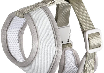 Flamingo Small Dog Harness Green – Lightweight Air-Mesh, Pressure-Free Comfort, Size M