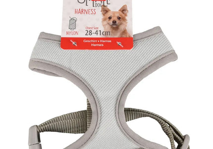 Flamingo Small Dog Harness Green – Lightweight Air-Mesh, Pressure-Free Comfort, Size M