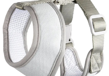 Flamingo Small Dog Harness Green – Lightweight Air-Mesh, Pressure-Free Comfort, Size M