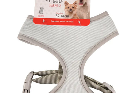 Flamingo Small Dog Harness Green – Lightweight Air-Mesh, Pressure-Free Comfort, Size M