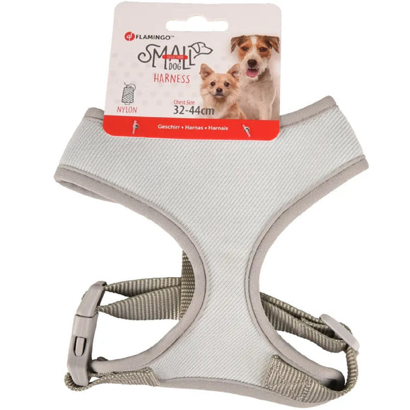 Flamingo Small Dog Harness Green – Lightweight Air-Mesh, Pressure-Free Comfort, Size M