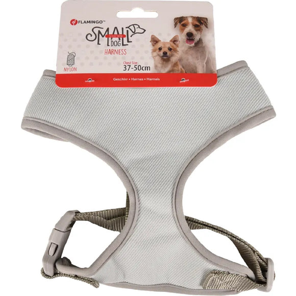 Flamingo Small Dog Harness Green – Lightweight Air-Mesh, Pressure-Free Comfort, Size M