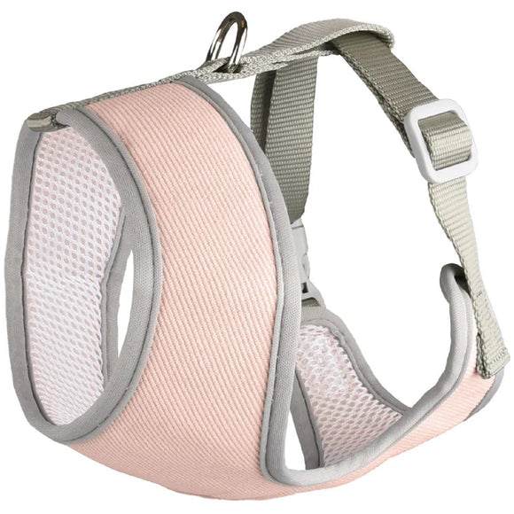 Flamingo Small Dog Harness Pink – Air-Mesh, Pressure-Free, Lightweight, Size S