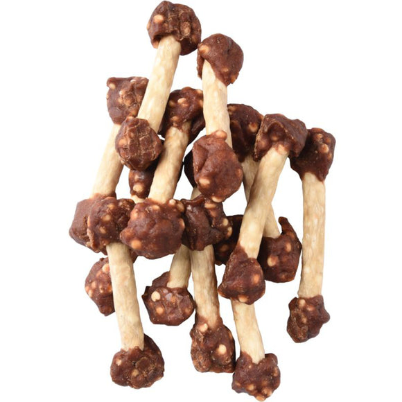 Flamingo Hapki Lamb Rice Dumbbell Treats – Natural Lamb, Rice, Cowhide, 150g Pack