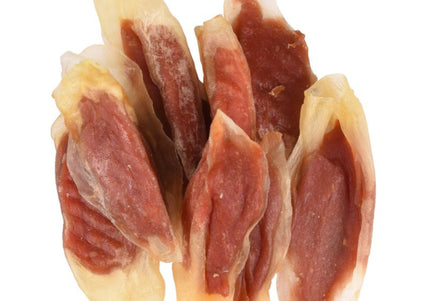 Flamingo Hapki Rabbit Ears Chicken 85g – Natural Rabbit Ears with Chicken, High-Protein Treat