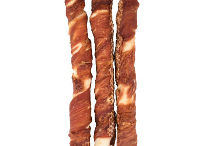 Flamingo R'Hide Wrapped Sticks 25cm – Duck Wrapped Dog Treats, Long-Lasting Chew