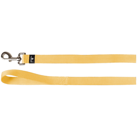 Flamingo Ziggi Nylon Leash 10mm x 100cm – Lightweight Durable Lead in Beige for Small Breeds