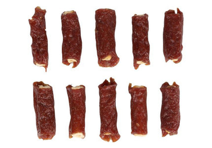 Flamingo Hapki Duck Rolls 85g – Tasty Dog Treats with Duck and Rice, Premium Snack