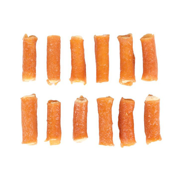 Flamingo Hapki Rabbit Rolls – Tasty Dog Treats with Rabbit and Rice, 85g Pack
