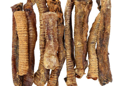 Flamingo Natural Snack Lamb Trachea – Single-Ingredient Chewy Treats, 200g Pack