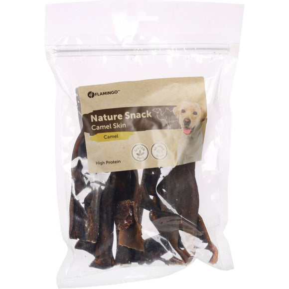 Flamingo Nature Snack Camel Skin – Natural Chew Treats, 200g, Long-Lasting and High Protein