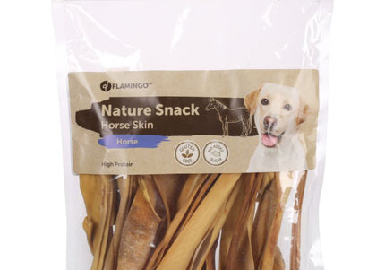 Flamingo Nature Snack Horse Skin – Natural Chewy Dog Treats, 200g Pack