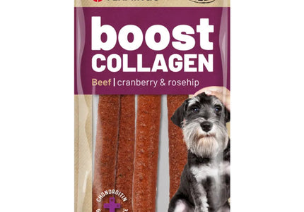 Flamingo Boost Sausage With Beef & Collagen – Protein-Rich Delicacy, 6 Pack, 600g