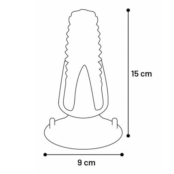 Flamingo Bruco Corn Dental Chew Toy – 15cm Suction Cup Squeaker, Durable Corn Cob Design