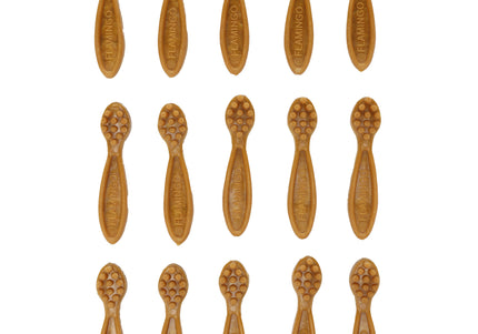 Flamingo Go Veggie Snacks with Pineapple 120g – Vegan Dog Treats, Pineapple Flavor, Healthy Reward