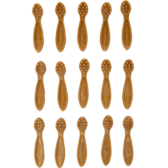 Flamingo Go Veggie Snacks with Pineapple 120g – Vegan Dog Treats, Pineapple Flavor, Healthy Reward