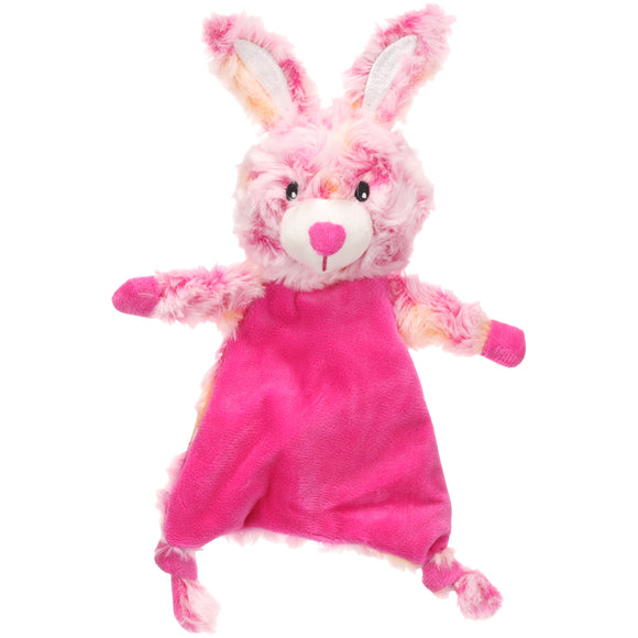 Flamingo Roza Rabbit Pink Dog Toy – Soft Plush Rustling Rabbit, Engaging Playtime