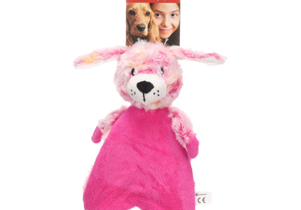 Flamingo Roza Pink Dog Toy – Soft Rustling Plush, Engaging Playtime Design