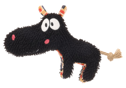 Flamingo Saffia Hippopotamus Plush Dog Toy – Soft Squeaky Play Companion, Durable Design
