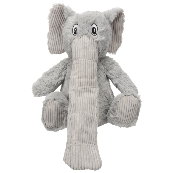 Flamingo Hida Elephant Grey Treat Toy – Ultra-Soft Plush Elephant, Gentle Chew Companion