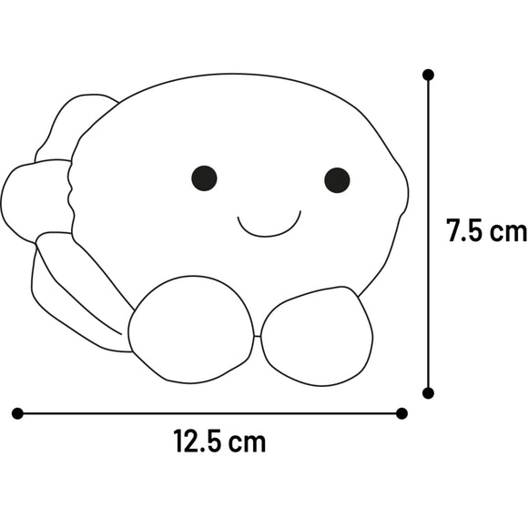 Flamingo Citri Lemon Squeaker Toy – Chewable Plush Lemon, Soft and Durable Design