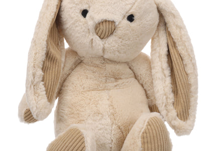 Flamingo Roegie Rabbit Mascot – Large Beige Plush Cuddly Toy, Soft and Durable