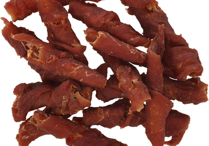 Flamingo Hapki Duck Roll Treats – Soft Meaty Rolls, 85g, High-Protein Snack