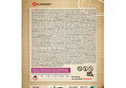 Flamingo Hapki Duck Roll Treats – Soft Meaty Rolls, 85g, High-Protein Snack