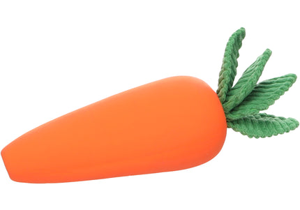 Flamingo Seezo Carrot Rubber Toy – Durable Squeaky Play Toy with Fun Sound Effects