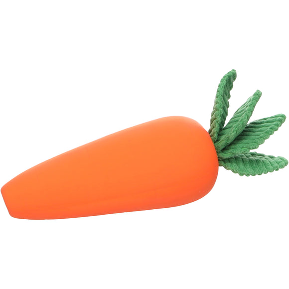 Flamingo Seezo Carrot Rubber Toy – Durable Squeaky Play Toy with Fun Sound Effects