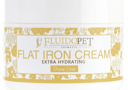 FluidoPet Flat Iron Cream – Extra Hydrating Protective Formula, 100ml Lightweight Coat Care
