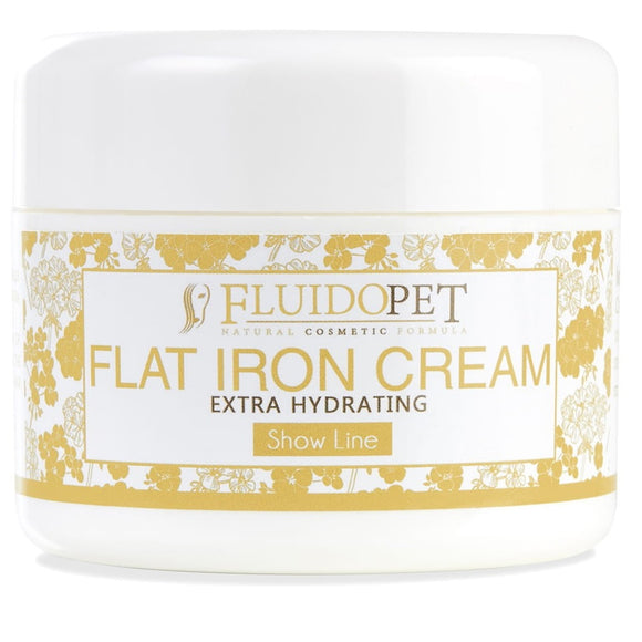 FluidoPet Flat Iron Cream – Extra Hydrating Protective Formula, 100ml Lightweight Coat Care