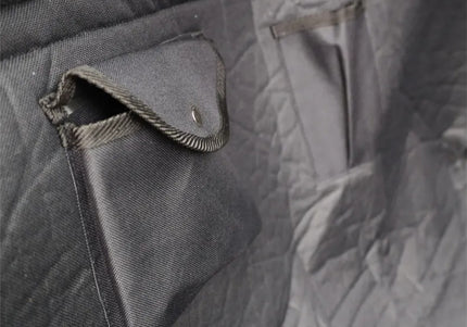 Flamingo Aiko Black Trunk Cover 163x125cm – Protective Car Mat with Bumper Guard