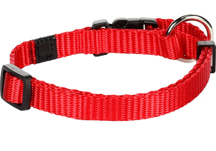 Flamingo Ziggi Small Nylon Collar 20-35cm – Adjustable, Lightweight, Beige Design