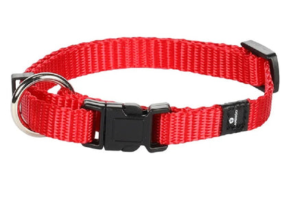 Flamingo Ziggi Small Nylon Collar 20-35cm – Adjustable, Lightweight, Beige Design