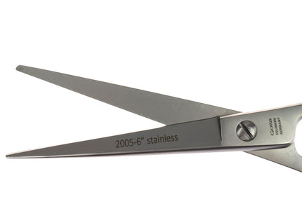 Gotta Solingen 6" Straight Grooming Scissors – One-Sided Micro-Grinding, Precision Cut