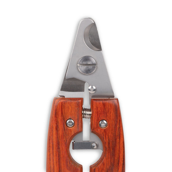 ShowTech Trendy Nail Clipper L – Rosewood Handle, Precision Stainless Steel Blades, Ergonomic Design