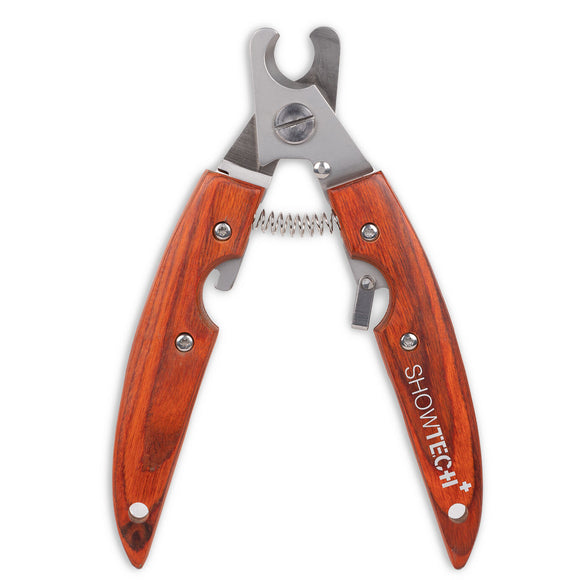 ShowTech Trendy Nail Clipper L – Rosewood Handle, Precision Stainless Steel Blades, Ergonomic Design
