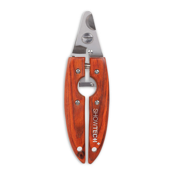 ShowTech Trendy Nail Clipper L – Rosewood Handle, Precision Stainless Steel Blades, Ergonomic Design