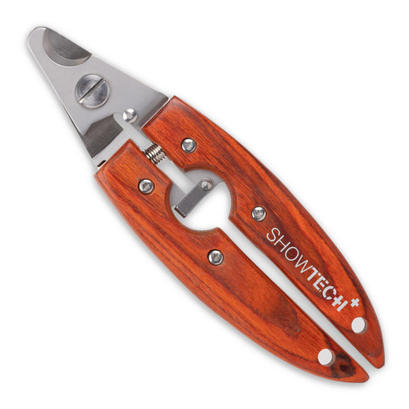 ShowTech Trendy Nail Clipper L – Rosewood Handle, Precision Stainless Steel Blades, Ergonomic Design